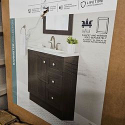 GLACIER BAY 30IN VANITY WITH TOP
