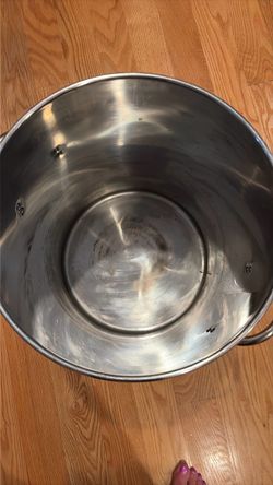 Large Stainless Steel Bucket