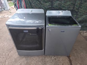 Maytag xl washer and dryer electric set jumbo
