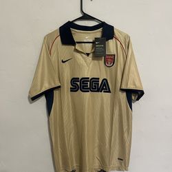 Arsenal 2001-02 Away Jersey Large (slim Fit)