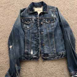 Hollister GIRLS Jean jacket Size XS