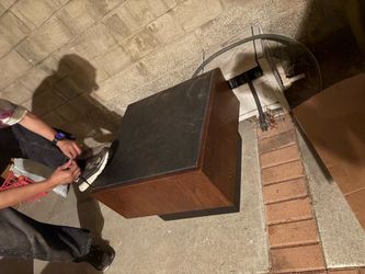 Free Stone and wood Table