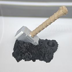 Mjolnir-Inspired Dab Tool/ Carb Cap Holder, 3d Printed