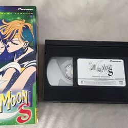 SAILOR MOON S Original Uncut Version SECRET DESTINY! VHS English Dubbed Version