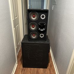 2 12 Subwoofer With Box