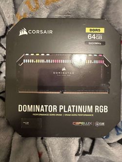 Dominator Platinum RGB RAM