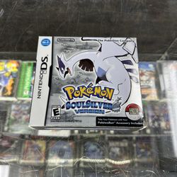 Pokemon Soul Silver $450 Gamehogs 11am-7pm