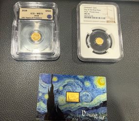 24k Gold 1/200 and 1/1000