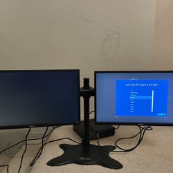 Dual Monitor Computer 