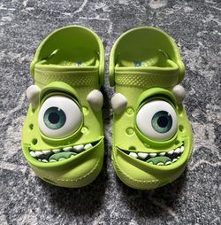 CROCS- MONSTER INC SIZE 9 Kids. Boys Or Girls! NEW!!