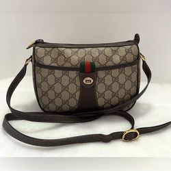 Authentic Gucci Vintage GG Sherry Line Crossbody for Sale in