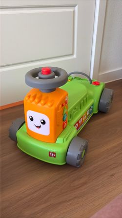 Fisher price ride on tractor