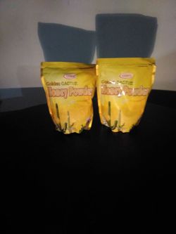 Golden cactus honey powder