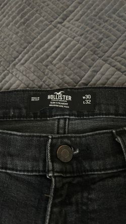 Hollister gray/black jeans