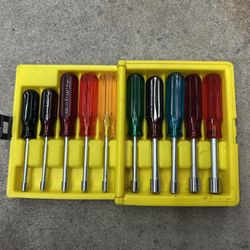 Xcelite Nut Driver Set .. Hollow Shaft 