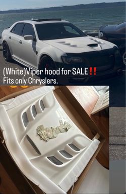 Viper hood for Chrysler 300