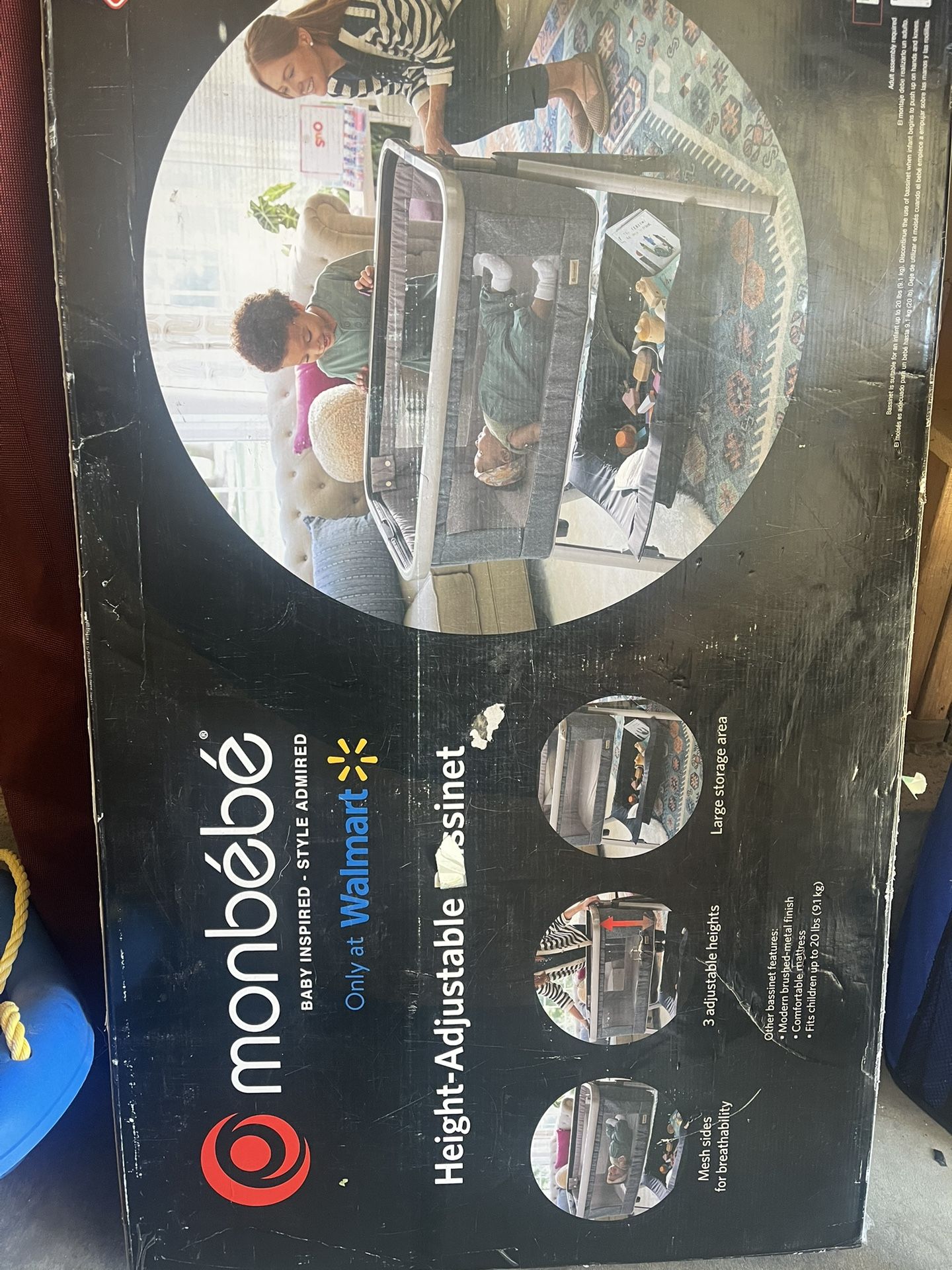 Bassinet! Never Used, Still In Box