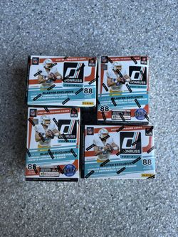 2021 Donruss Football Blaster Box Lot 4 Factory Sealed.