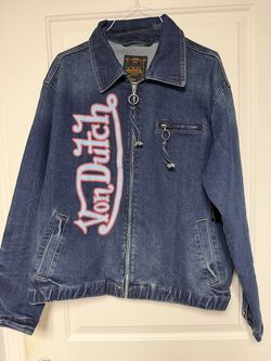 Brand New  Von Dutch Americana denim jacket  size medium