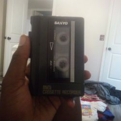 A Cassette Tape Recorder 