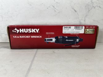 Husky 1/4 In. Ratchet Wrench *new*  (A1G005675)