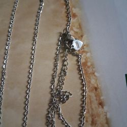 Womens SILVER NECKLACE 