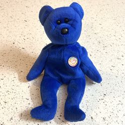 Vintage 1998 Ty Beanie Babies Clubby the Bear
