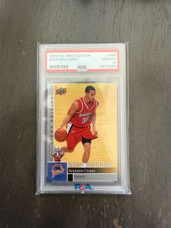 2009 stephen curry star rookies psa 10