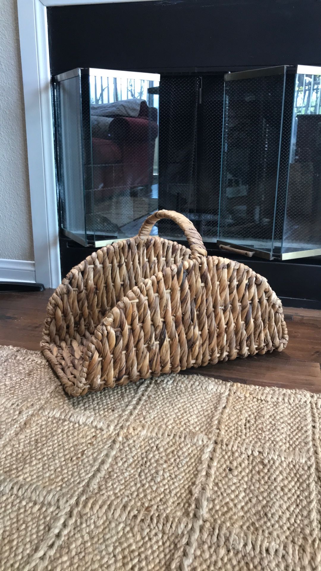 Firewood Basket With Handle