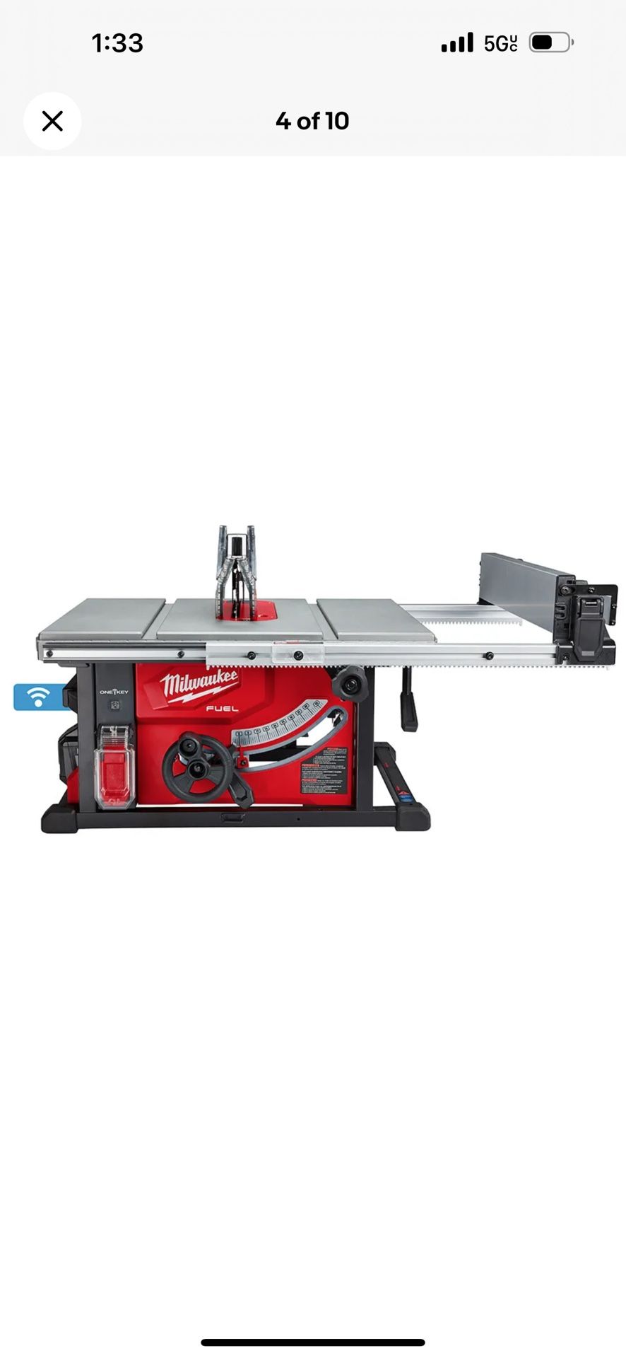 Milwaukee Table Saw