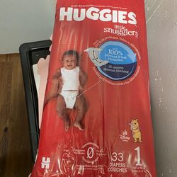 Huggies Size 1 (33 Pack)