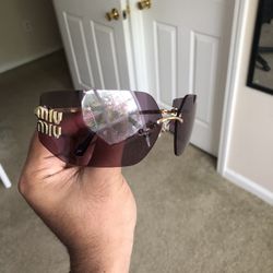 Miu Miu Sunglasses MU54YS Pink
