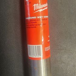 New Milwaukee 2 inch Diamond Core Drill Bit