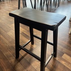 Black 24” Bar Stool