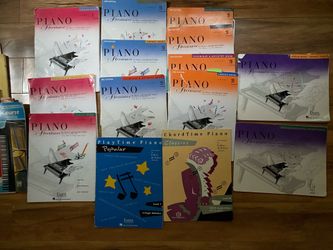 Piano adventures lesson books