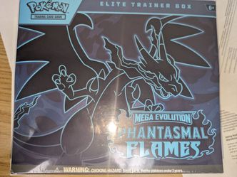 Pokemon Phantasmal Flames Elite Trainer Box ETB Factory Sealed
