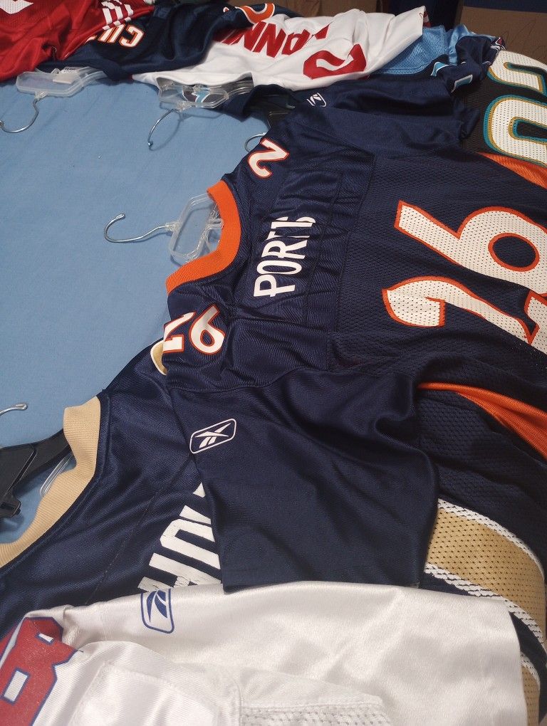 (10)  Vintage NFL Jerseys For Sale/Trade
