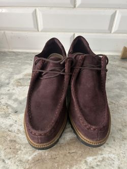 Clarks Chunky Heel Shoes