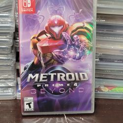 NINTENDO SWITCH METROID PRIME 4 BEYOND BRAND NEW FACTORY SEALED
