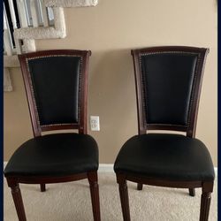 Mahogany chairs
