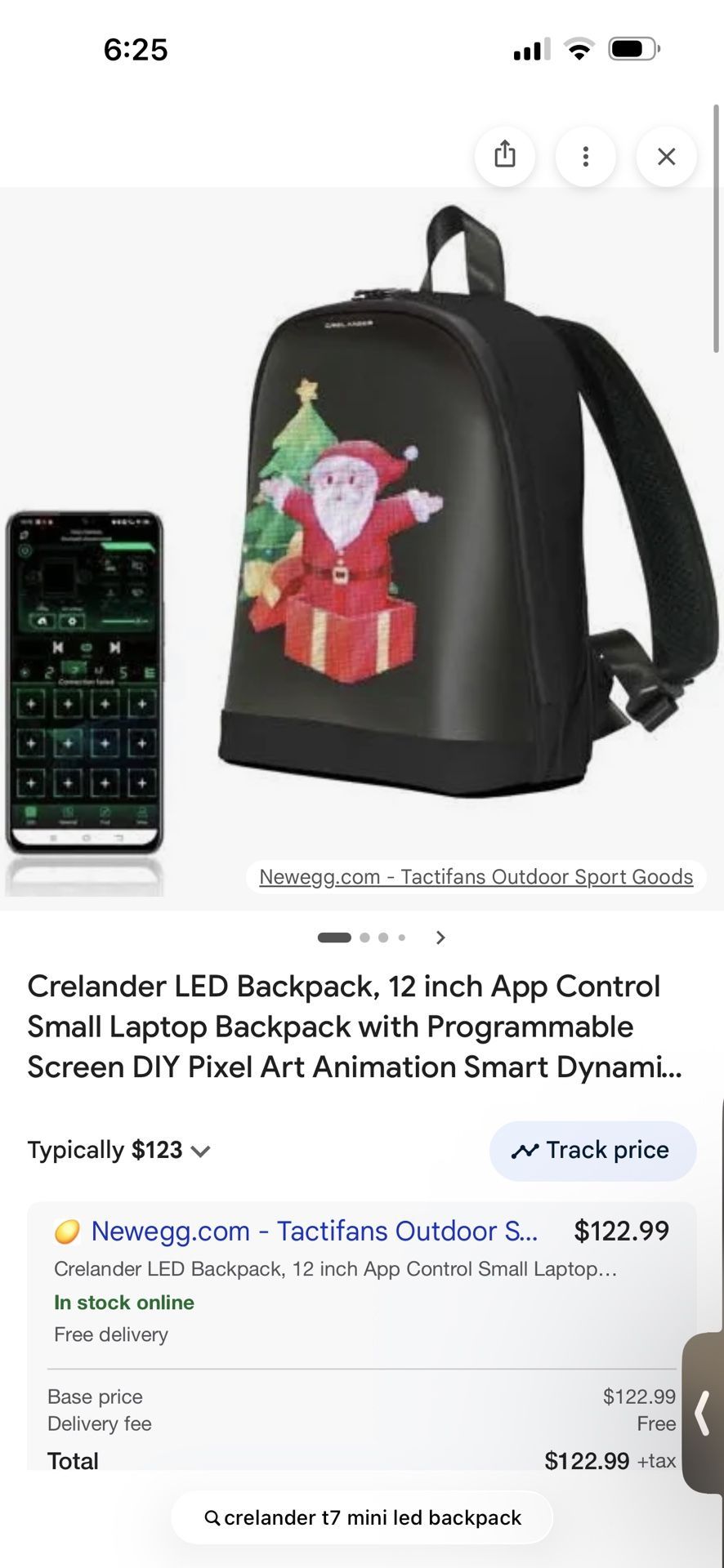 LED Backpack
