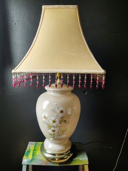 Vintage Glass Lamp