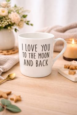 I Love You To The Moon And Back Mug 