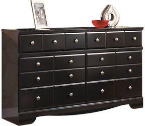 Nice sleek black dresser furniture