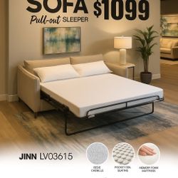 Sofa Sleeper Available For Fast Delivery 