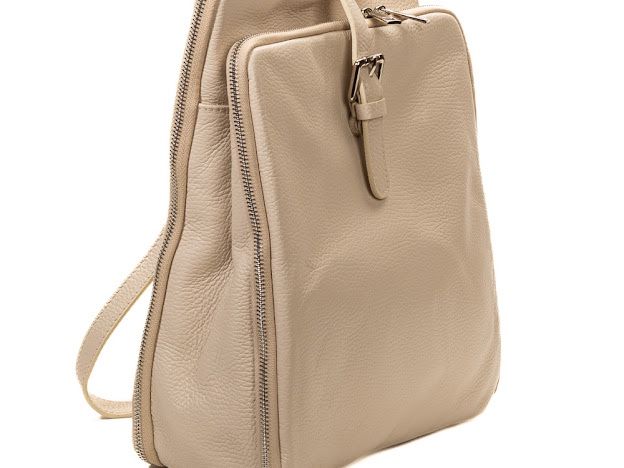 Hand made🇮🇹 -Women's leather backpack "Giulia Bagira" (Italian Boutique)