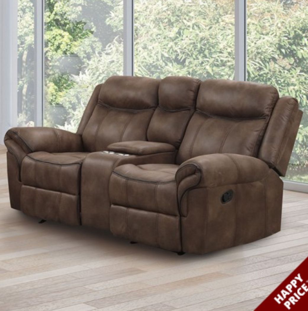 2pc Reclining Sofa + Loveseat Only $999