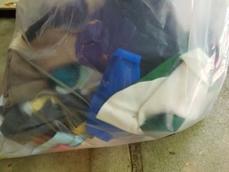 Large bag of felt for crafts