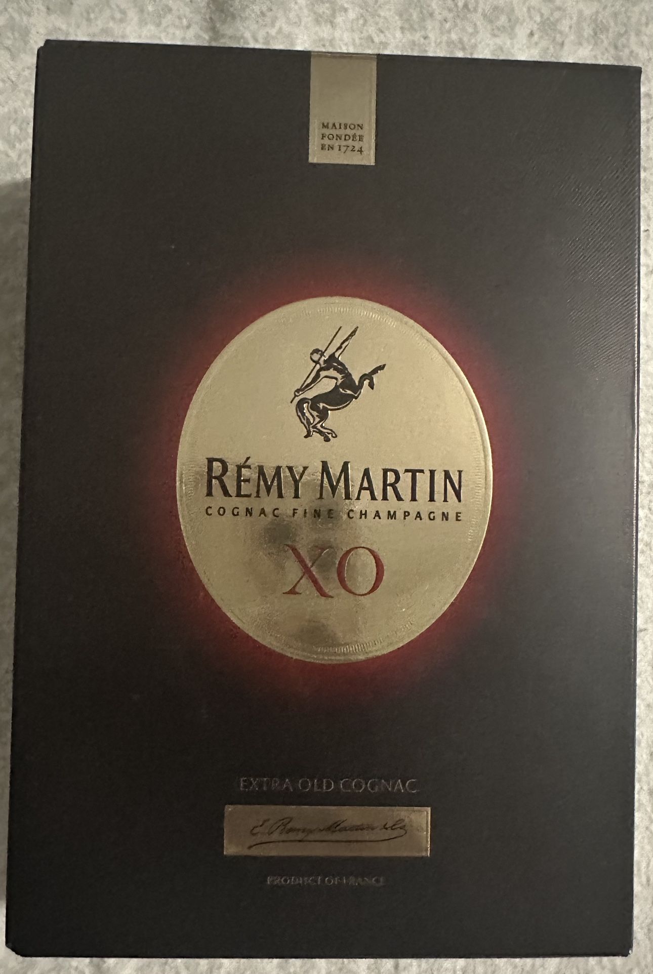 Remy Martin XO Empty Chrystal Bottle