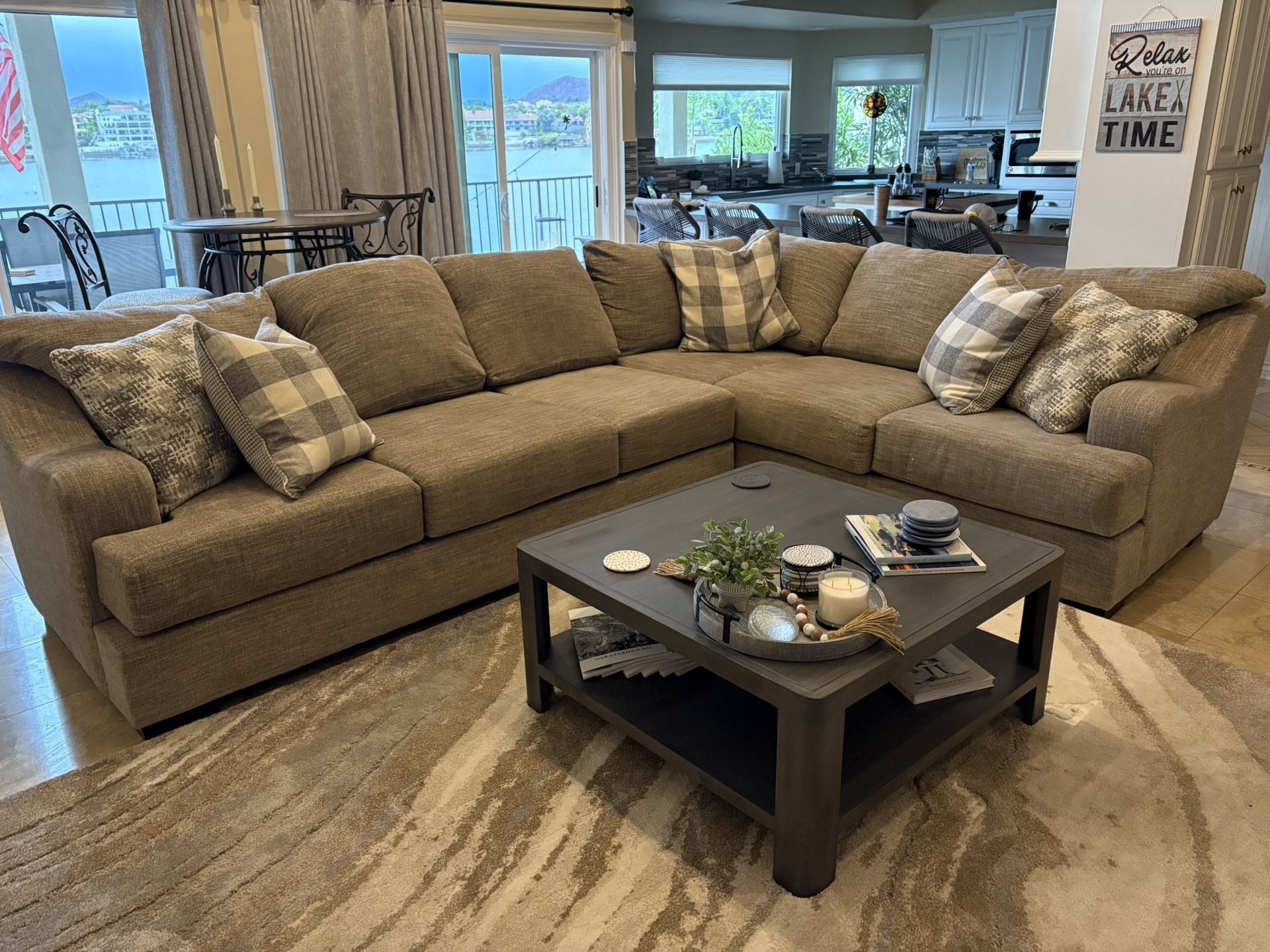 Grey Sectional Couch